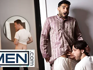 Enzo Muller's Indian cub craves my dick & barebacks his friends for some hot oral fun