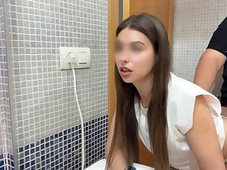 Petite student pays her landlord rent with a creampie